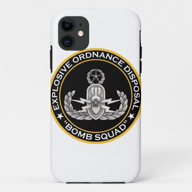 EOD Master Bomb Squad Case-Mate iPhone Case (Back)