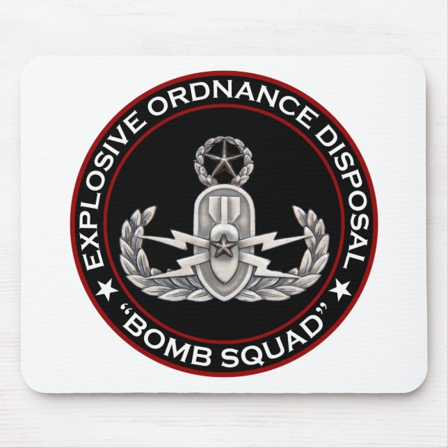 EOD Master "Bomb Squad" Mouse Pad (Front)