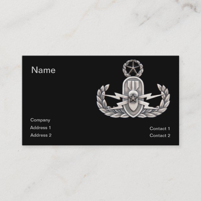 EOD Master Business Card (Front)