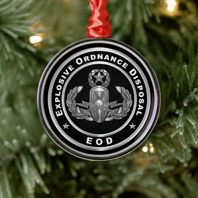 EOD METAL ORNAMENT (Tree)