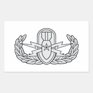 EOD Senior Rectangular Sticker