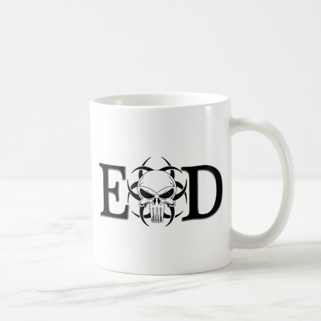 EOD skull Coffee Mug (Right)