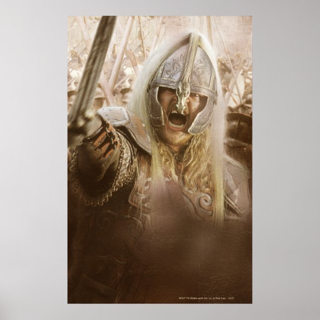 Eomer with Helmet Poster (Front)