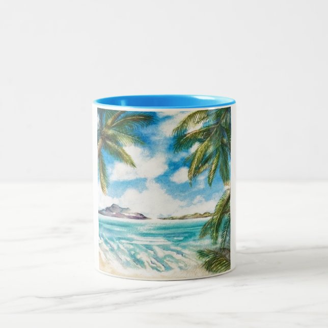 "Eon Isle: Morning Shore" Mug 11 oz. (Center)