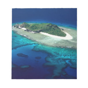 Eori Island, Mamanuca Islands, Fiji - aerial Notepad