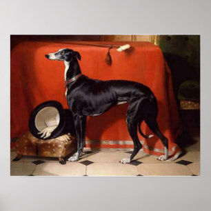 Eos, A Favourite Greyhound of Prince Albert Poster