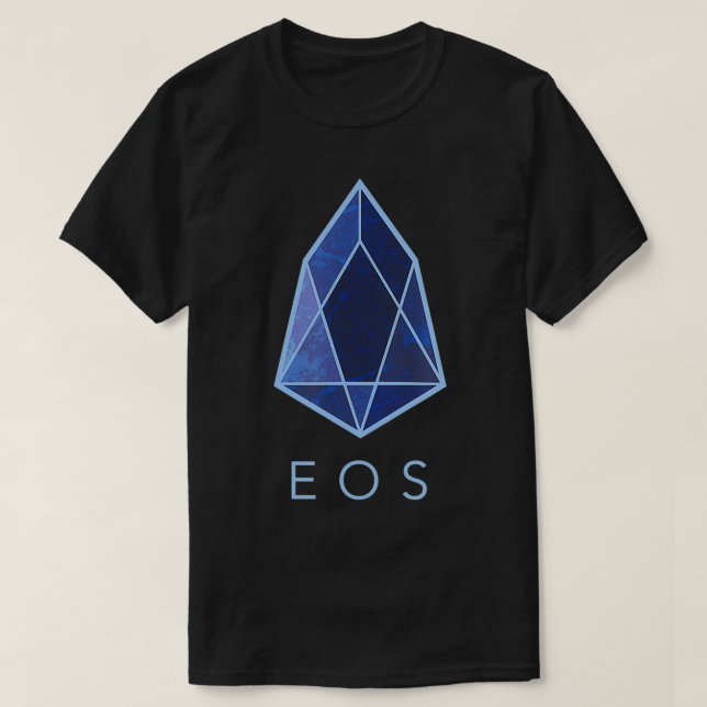 EOS Crypto Coin HODL Token Decentralized Finance B T-Shirt (Design Front)