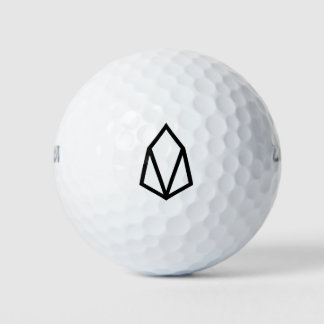 Eos EOS Logo Crypto Blockchain Cryptocurrency Golf Balls
