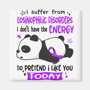Eosinophilic Disorders Awareness Month Ribbon Gift Magnet