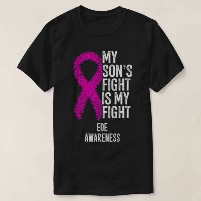 Eosinophilic Oesophagitis My Son's Fight Is My Fig T-Shirt (Design Front)