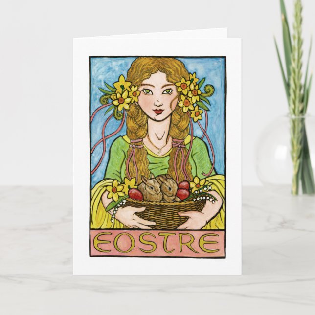 Eostre Greeting Card (Front)
