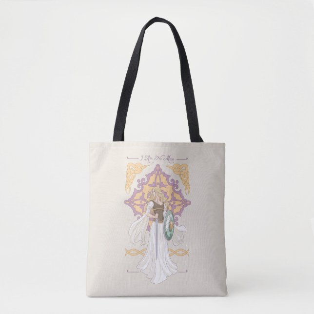 Éowyn "I Am No Man" Battle-Ready Graphic Tote Bag (Front)