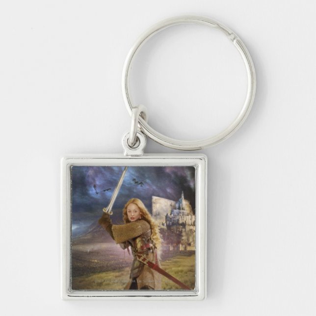 Eowyn Raises Sword Key Ring (Front)