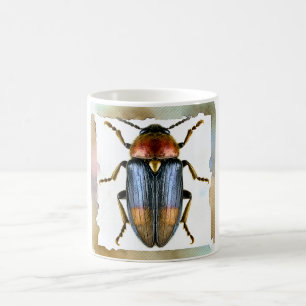 Epagoge Insect Top View 310724IREF234 - Watercolor Coffee Mug