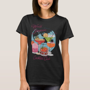 Epcot Drinking World Showcase Tail Club Drinking T T-Shirt