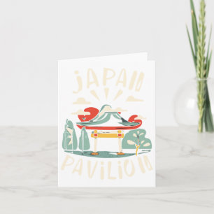 Epcot World Showcase Japan Pavilion Card