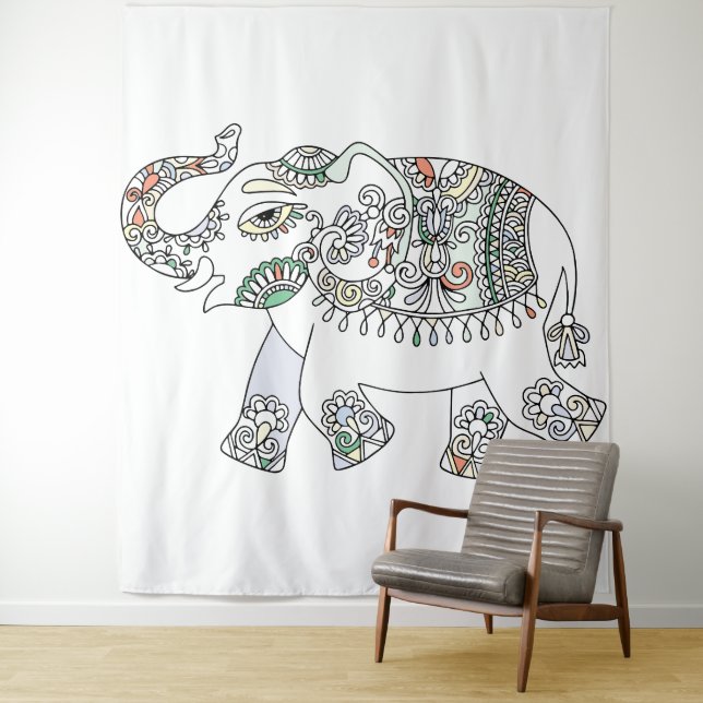 Epephant Tapestry (In Situ)
