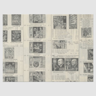 Ephemera Antique Paper Series Design 14