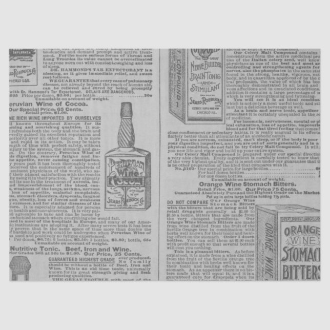 Ephemera Antique Paper Series Design 29 (Front)