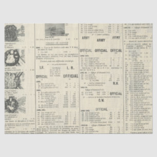 Ephemera Antique Paper Series Design 8