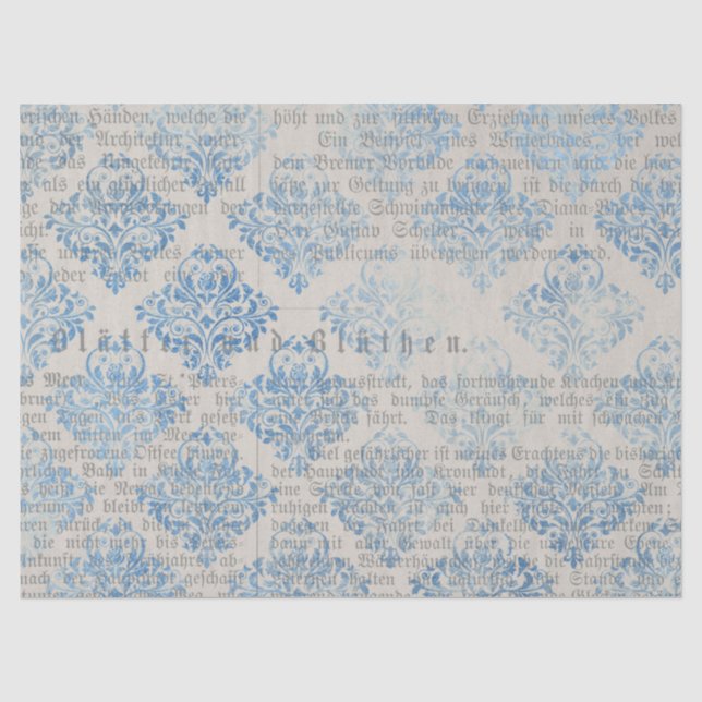 Ephemera Blue Paper Series Design 6 (Front)