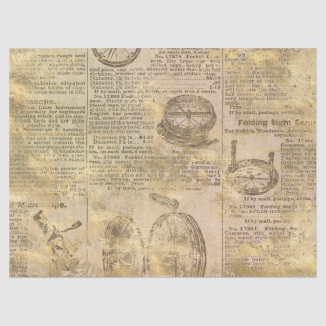 Ephemera Gold Paper Series Design 16 (Front)