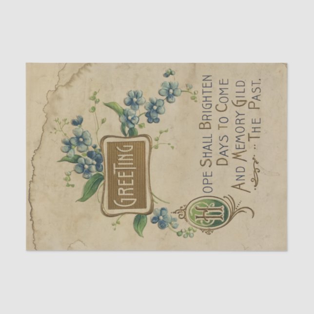 Ephemera Sheet Design Series #3 (Front)