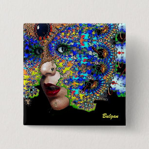 EPHEMERAL 15 CM SQUARE BADGE