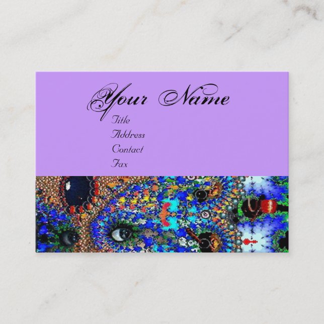 EPHEMERAL Beauty,Fashion,Cosmetics, Makeup Artist Business Card (Front)