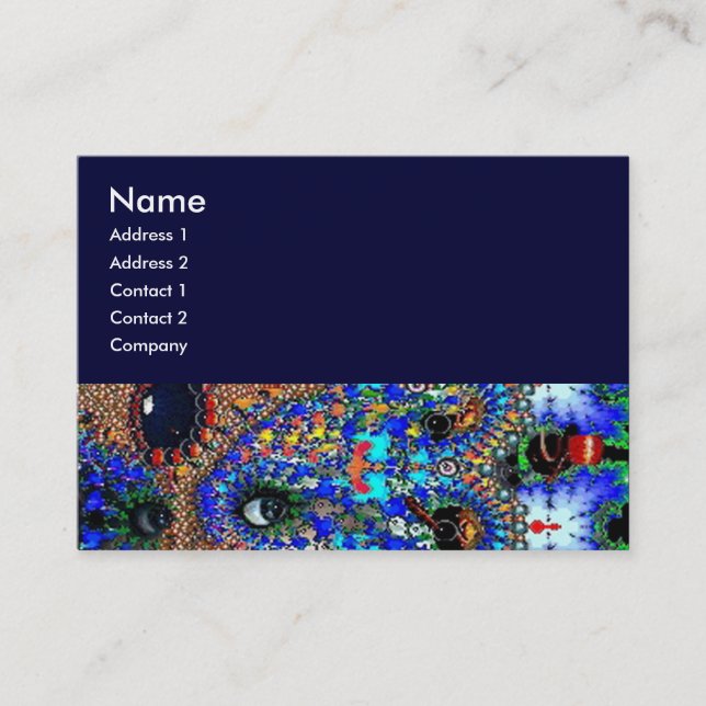 EPHEMERAL Beauty,Fashion,Cosmetics, Makeup Artist Business Card (Front)