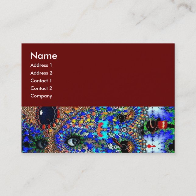 EPHEMERAL Beauty,Fashion,Cosmetics, Makeup Artist Business Card (Front)