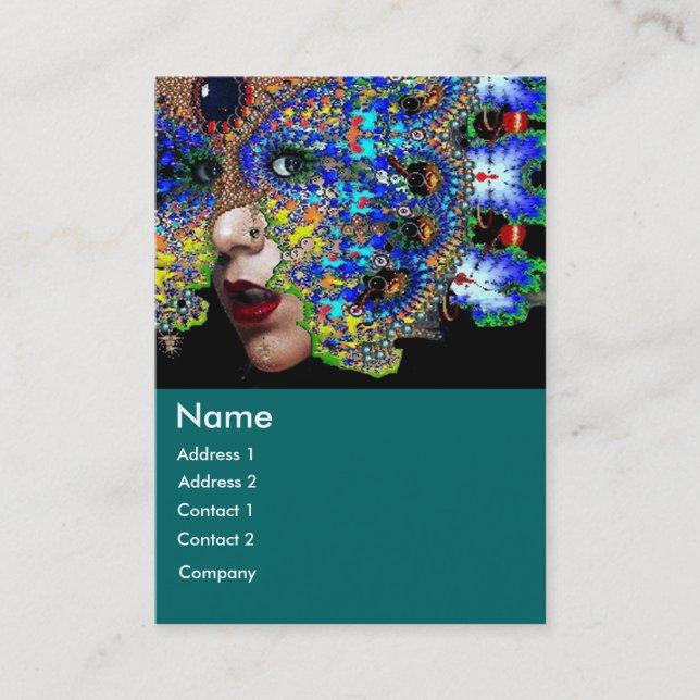 EPHEMERAL Beauty,Fashion,Cosmetics, Makeup Artist Business Card (Front)