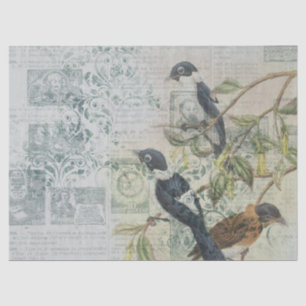 Ephemeral Birds Series Design Fourteen Tissue Paper