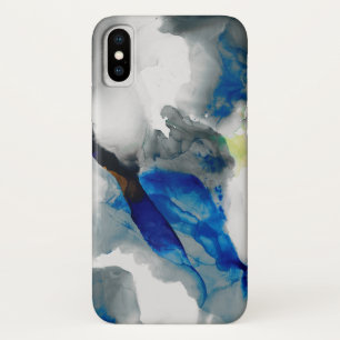 Ephemeral - Blue & Grey iPhone X Case