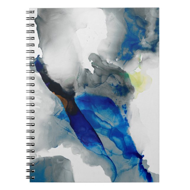 Ephemeral - Blue & Grey Notebook (Front)