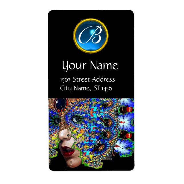 EPHEMERAL BLUE SAPPHIRE MONOGRAM Black (Front)