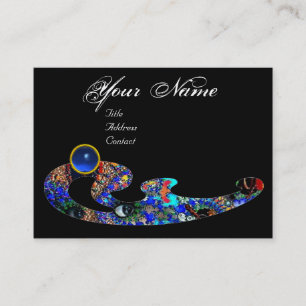 EPHEMERAL SAPPHIRE Beauty ,Salon,Spa,Makeup Artist Business Card