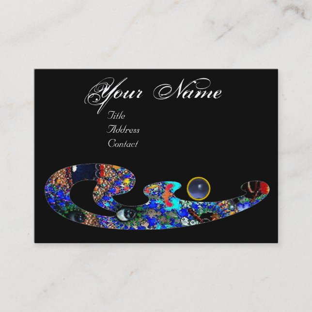 EPHEMERAL TOPAZ Beauty,Salon,Spa, Makeup Artist Business Card (Front)