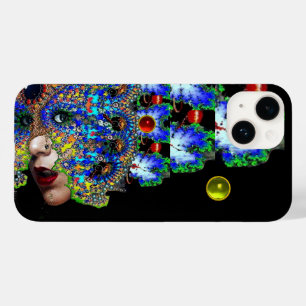 EPHEMERAL/ WOMAN WITH COLORFUL FRACTAL MASK  Case-Mate iPhone 14 CASE