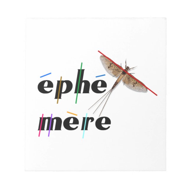 éphémère instantané notepad (Front)