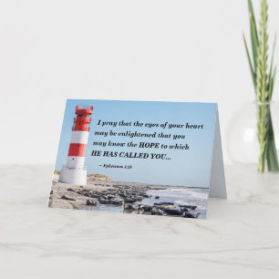 Ephesians 1:18 I Pray you may know the HOPE Card