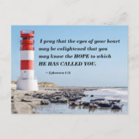 Ephesians 1:18 I Pray you may know the HOPE