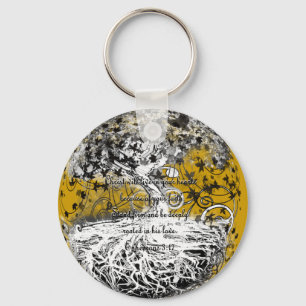 Ephesians 3:17 key ring