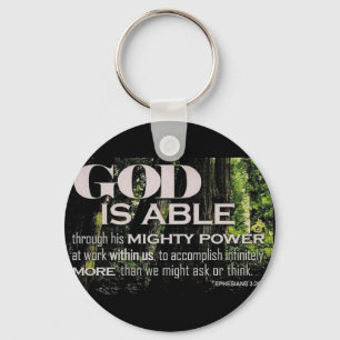 Ephesians 3:20 key ring