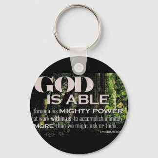 Ephesians 3:20 key ring