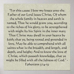 Ephesians 3 Print