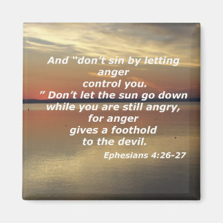 Ephesians 4:26-27 magnet