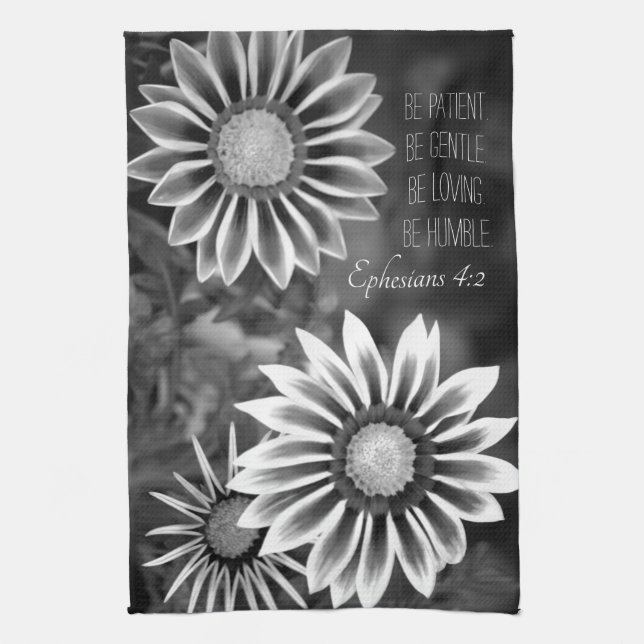 Ephesians 4:2 Kitchen Towel (Vertical)