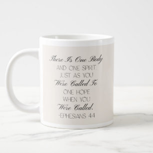 Ephesians 4:4 Hope Bible Verse Mug 