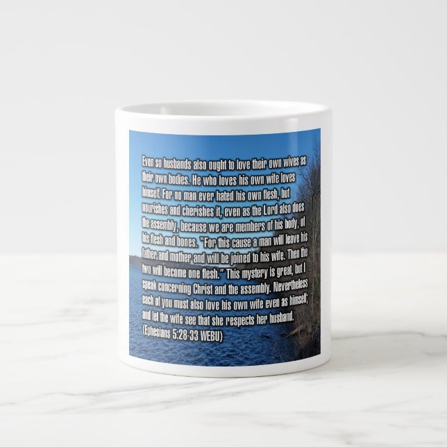 Ephesians 5:28–33 WEBU Mug (Front)